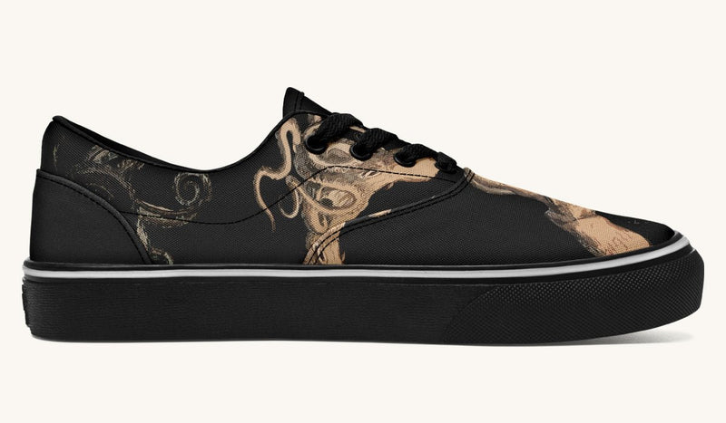 Kraken Unleashed Black Classic Shoes - Jaded Lament