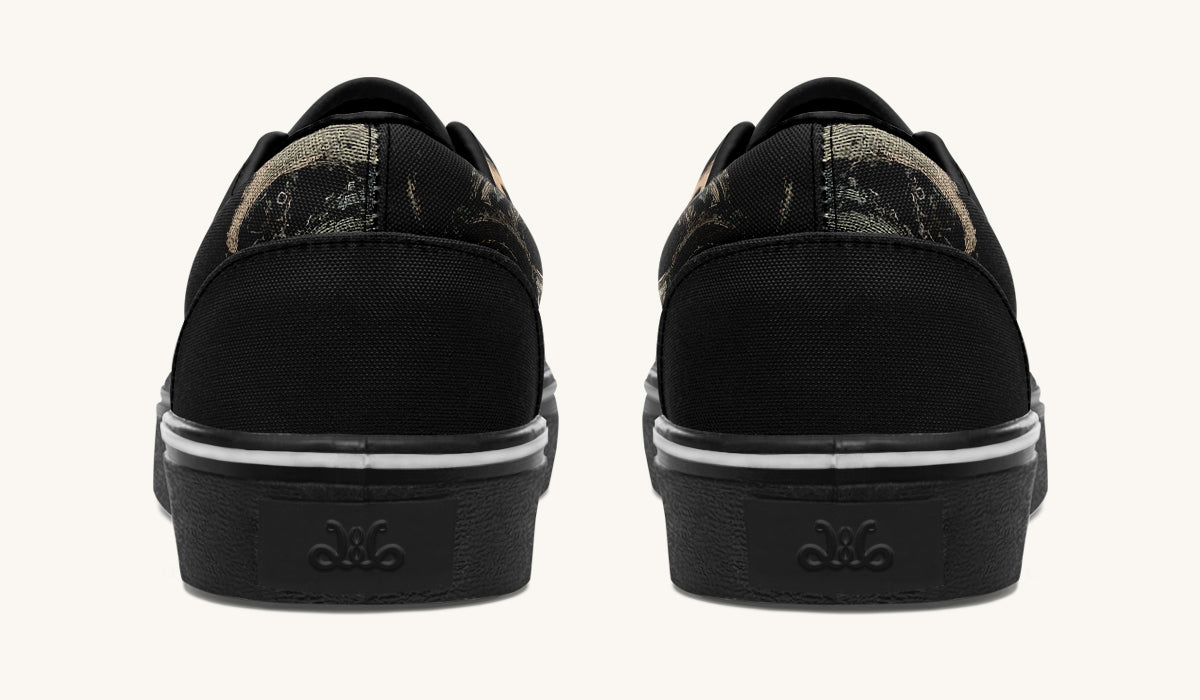 Kraken Unleashed Black Classic Shoes - Jaded Lament