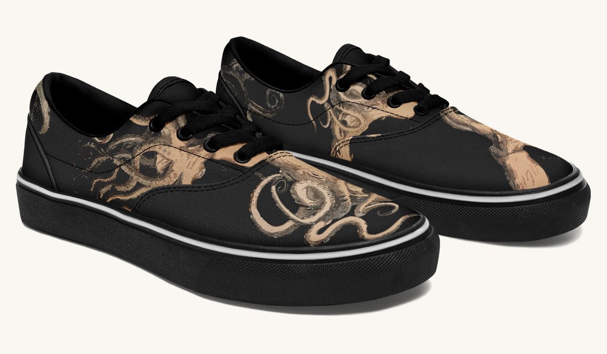 Kraken Unleashed Black Classic Shoes - Jaded Lament