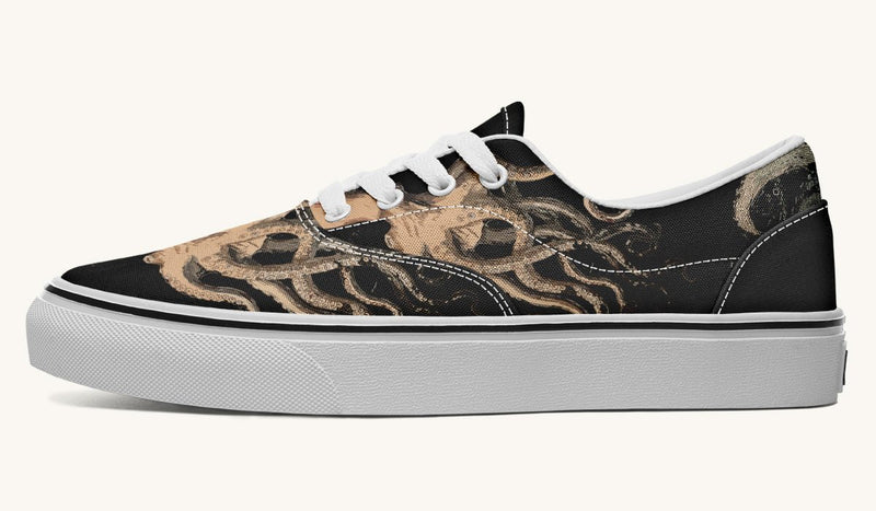 Kraken Unleashed Black Classic Shoes - Jaded Lament