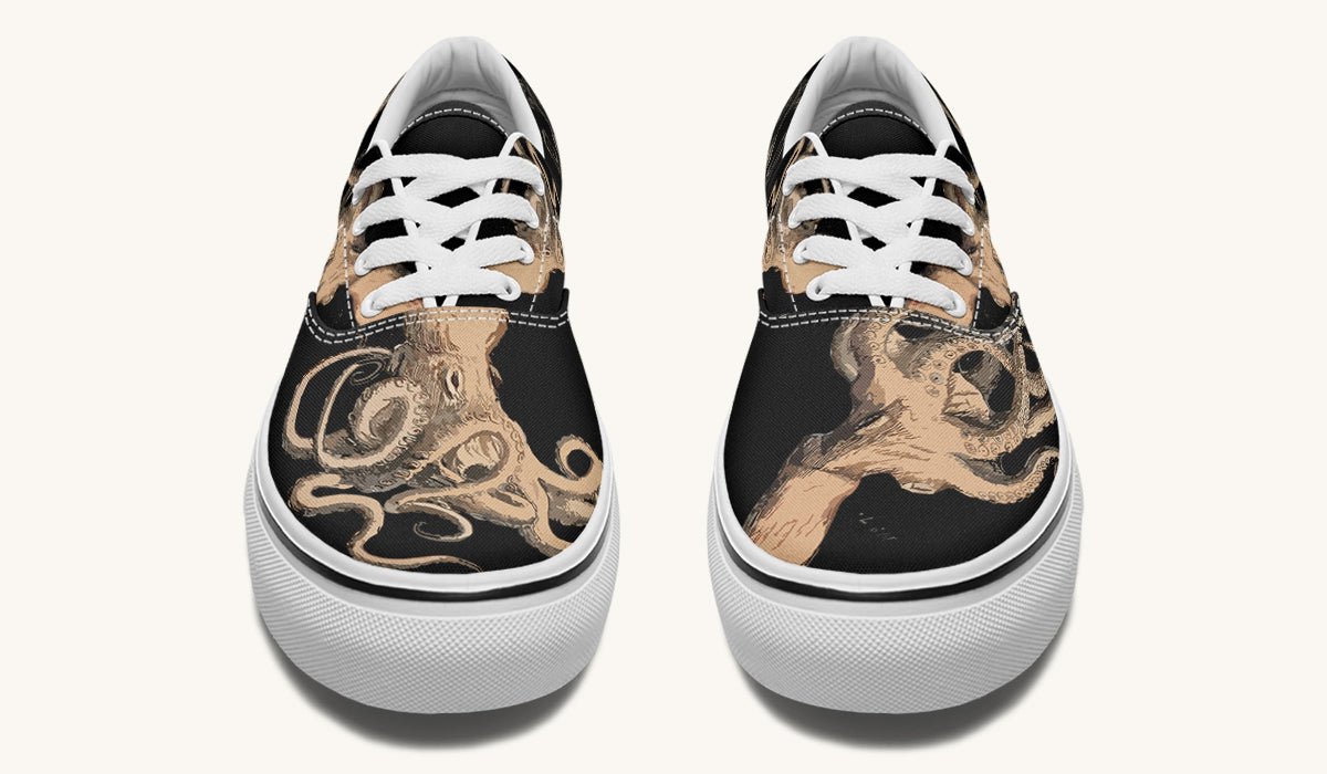 Kraken Unleashed Black Classic Shoes - Jaded Lament