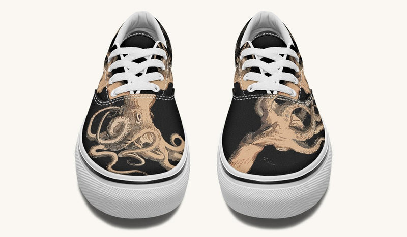 Kraken Unleashed Black Classic Shoes - Jaded Lament