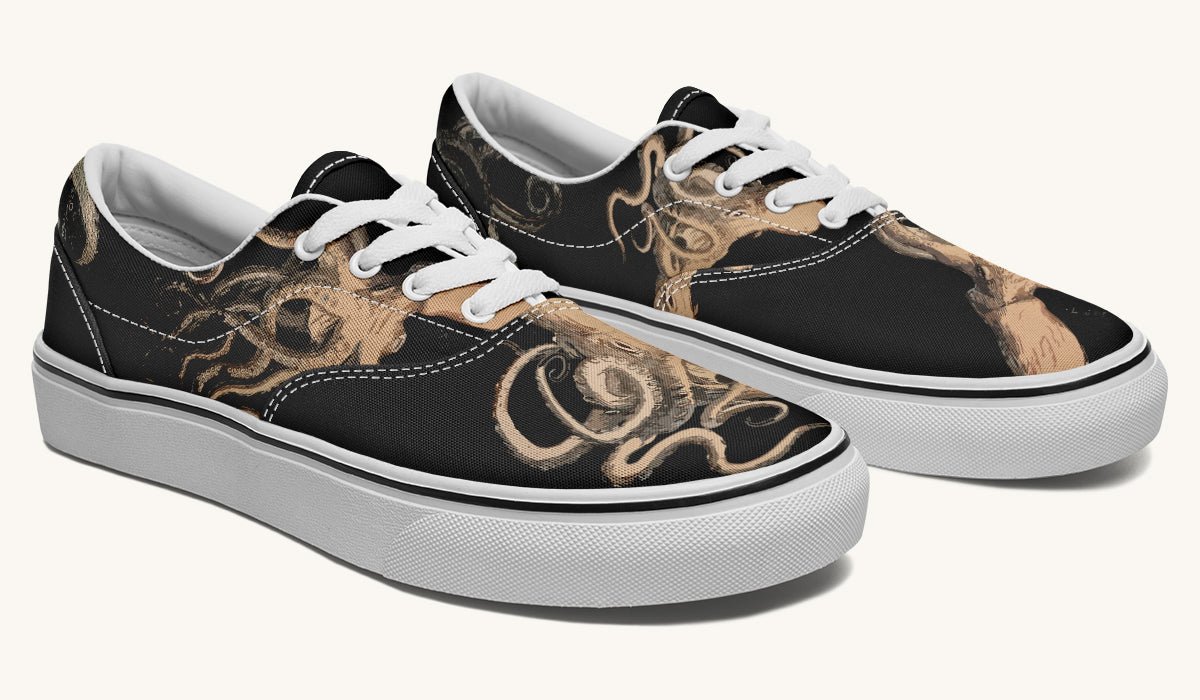 Kraken Unleashed Black Classic Shoes - Jaded Lament