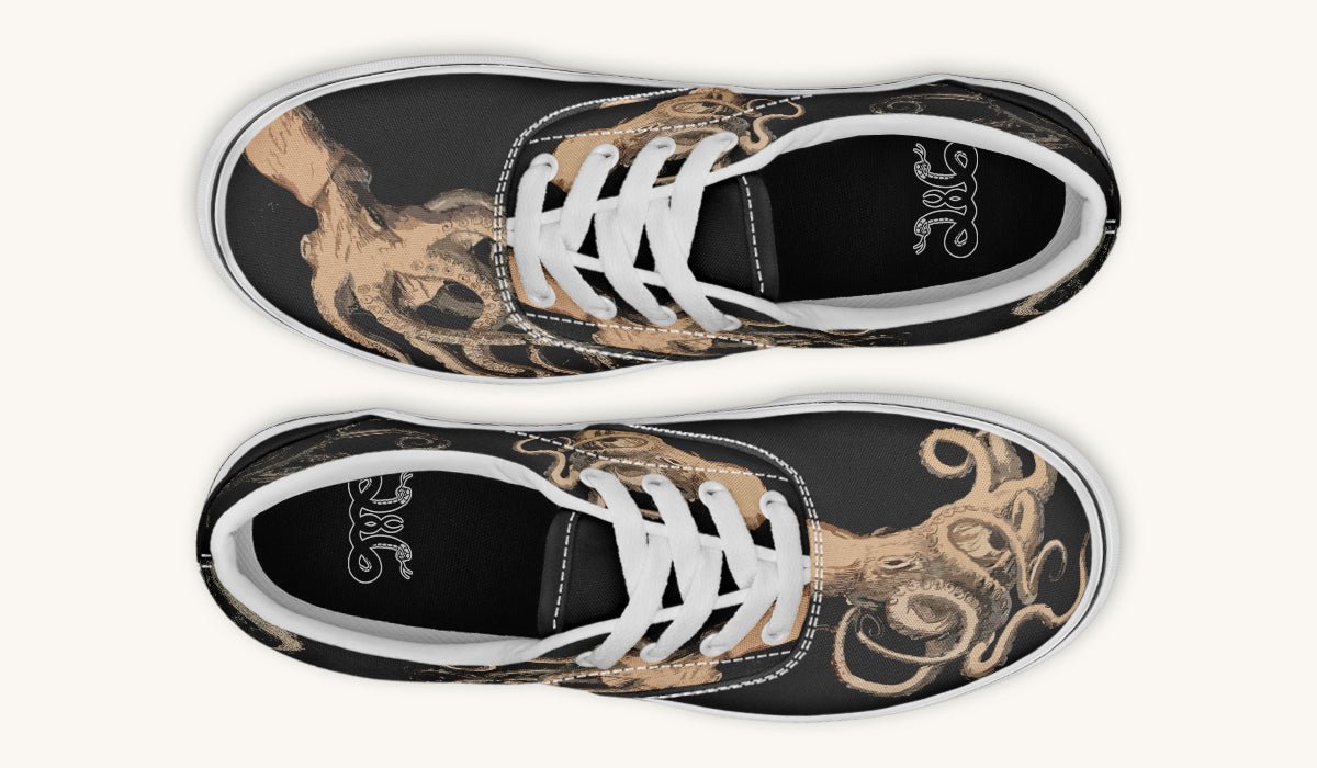 Kraken Unleashed Black Classic Shoes - Jaded Lament