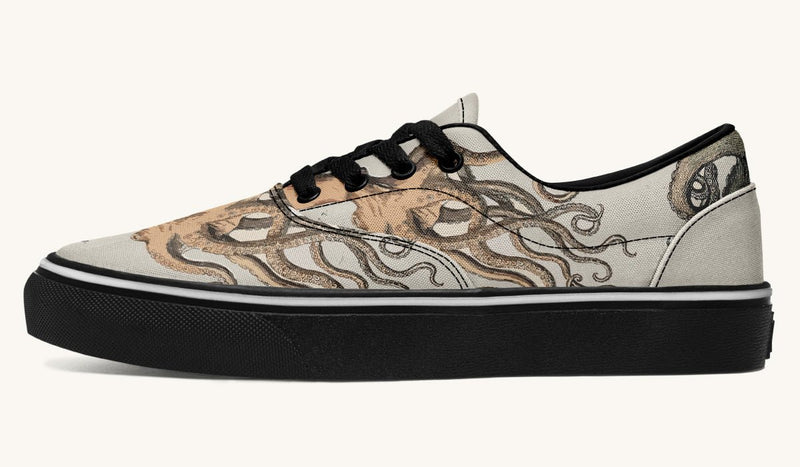 Kraken Unleashed Light Brown Classic Shoes - Jaded Lament