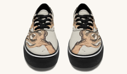 Kraken Unleashed Light Brown Classic Shoes - Jaded Lament