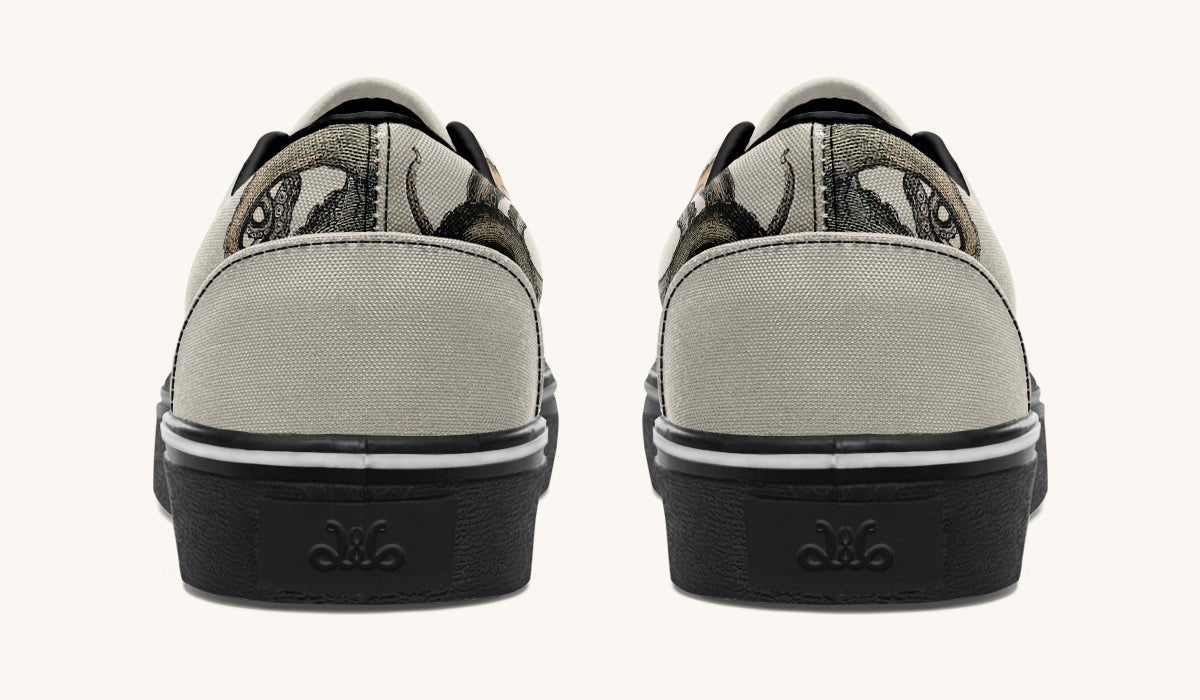 Kraken Unleashed Light Brown Classic Shoes - Jaded Lament