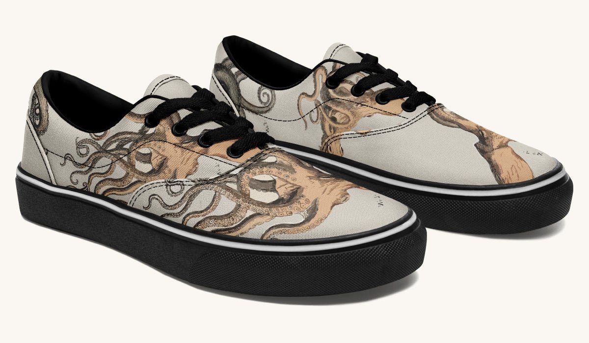 Kraken Unleashed Light Brown Classic Shoes - Jaded Lament