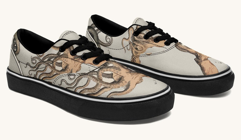 Kraken Unleashed Light Brown Classic Shoes - Jaded Lament