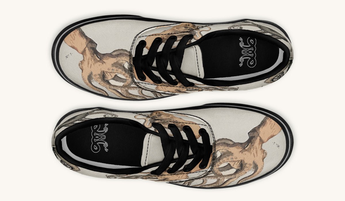 Kraken Unleashed Light Brown Classic Shoes - Jaded Lament