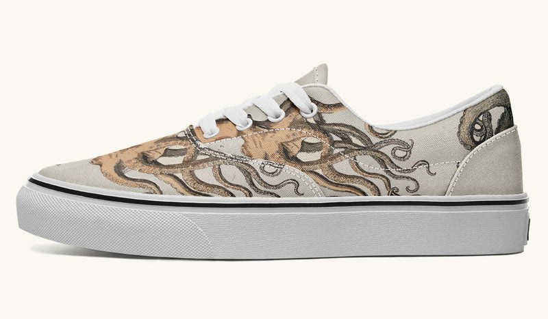 Kraken Unleashed Light Brown Classic Shoes - Jaded Lament