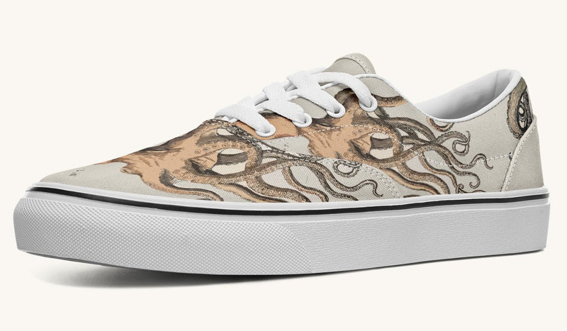 Kraken Unleashed Light Brown Classic Shoes - Jaded Lament