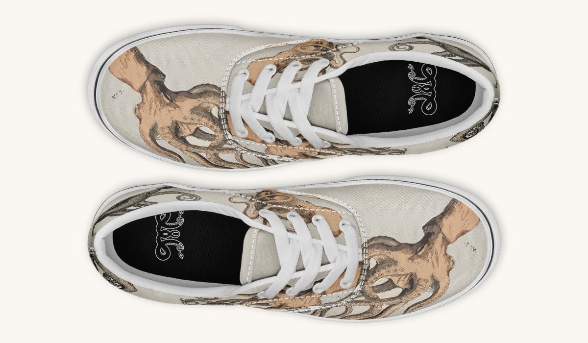 Kraken Unleashed Light Brown Classic Shoes - Jaded Lament