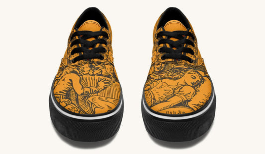 Lament Of The Carved Classic Shoes - Jaded Lament