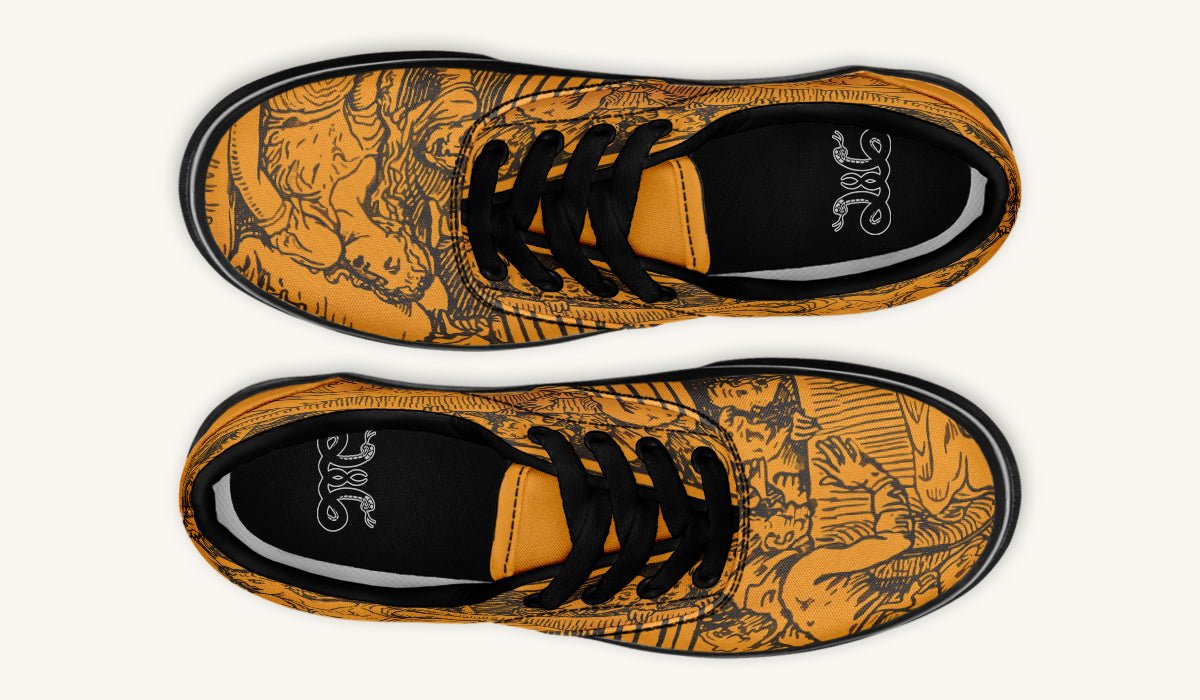Lament Of The Carved Classic Shoes - Jaded Lament