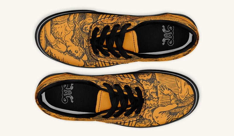 Lament Of The Carved Classic Shoes - Jaded Lament