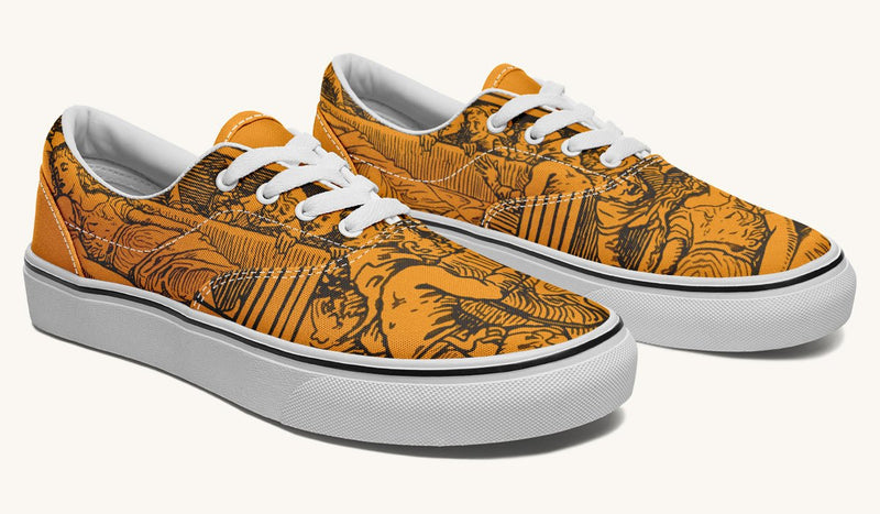 Lament Of The Carved Classic Shoes - Jaded Lament