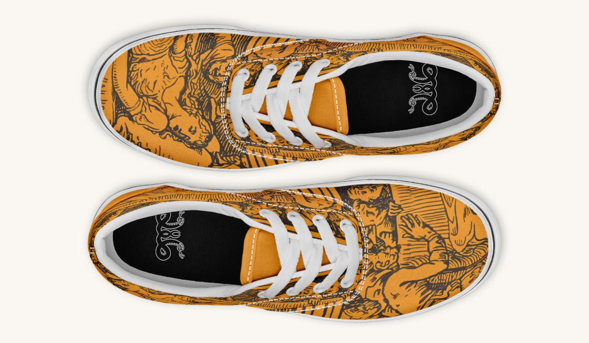 Lament Of The Carved Classic Shoes - Jaded Lament