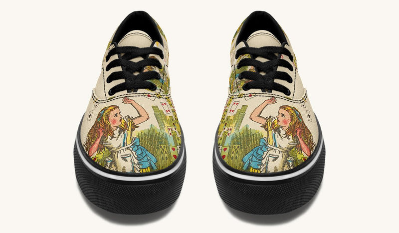 Let The Cards Fall Classic Shoes - Jaded Lament