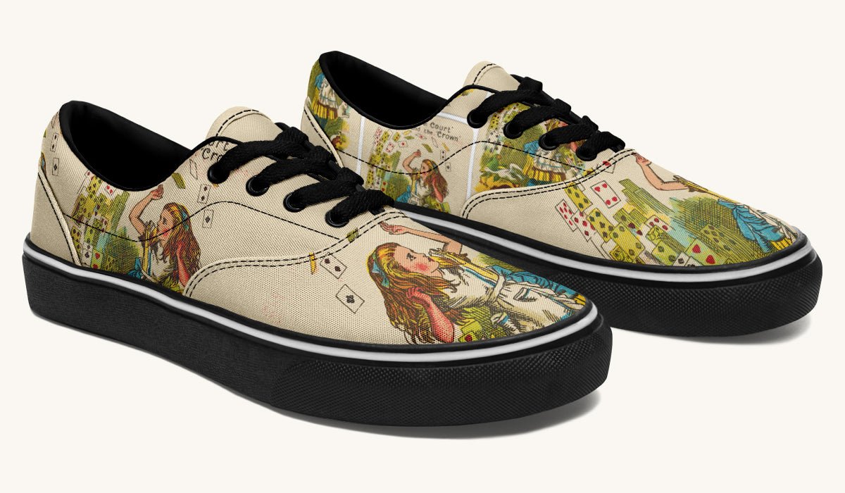Let The Cards Fall Classic Shoes - Jaded Lament