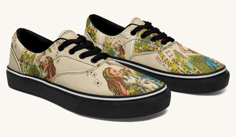 Let The Cards Fall Classic Shoes - Jaded Lament
