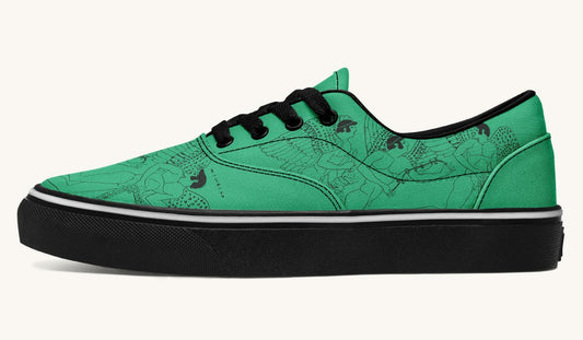 Love Gods In Flight Classic Shoes - Jaded Lament