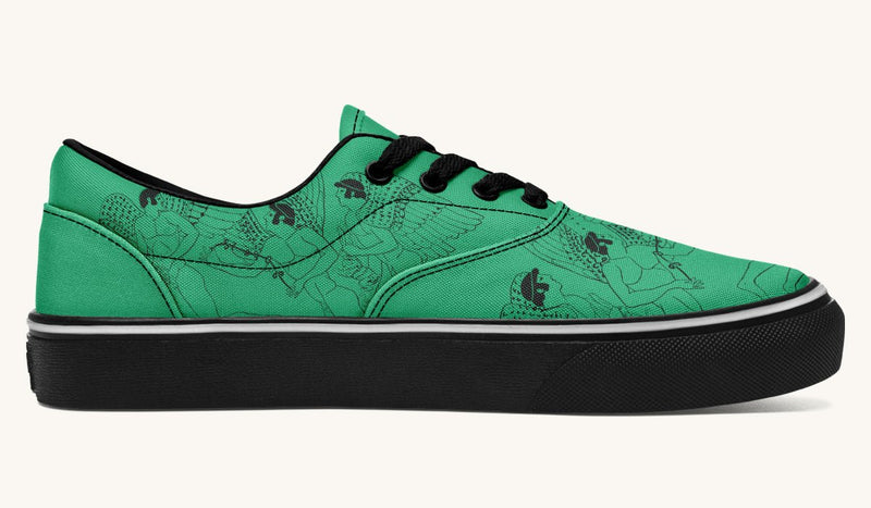 Love Gods In Flight Classic Shoes - Jaded Lament
