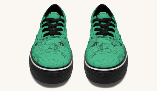 Love Gods In Flight Classic Shoes - Jaded Lament