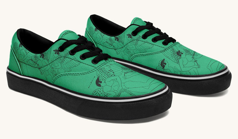 Love Gods In Flight Classic Shoes - Jaded Lament
