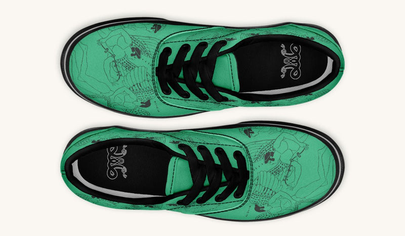Love Gods In Flight Classic Shoes - Jaded Lament