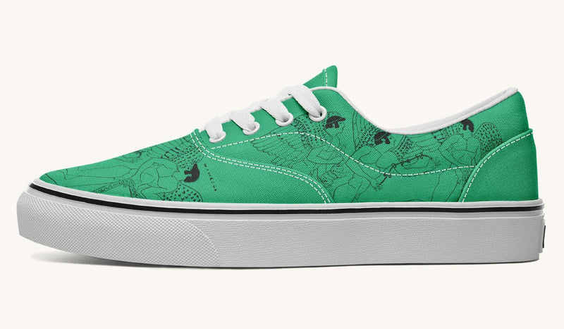 Love Gods In Flight Classic Shoes - Jaded Lament
