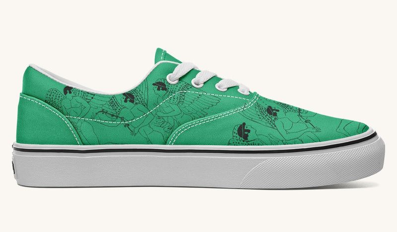 Love Gods In Flight Classic Shoes - Jaded Lament