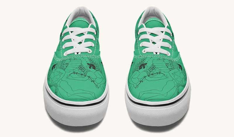 Love Gods In Flight Classic Shoes - Jaded Lament