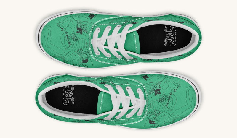Love Gods In Flight Classic Shoes - Jaded Lament