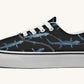 March of the Lizards Blue Black Classic Shoes - Jaded Lament