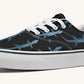 March of the Lizards Blue Black Classic Shoes - Jaded Lament