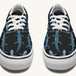 March of the Lizards Blue Black Classic Shoes - Jaded Lament
