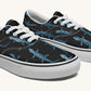 March of the Lizards Blue Black Classic Shoes - Jaded Lament
