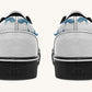 March of the Lizards Blue White Classic Shoes - Jaded Lament