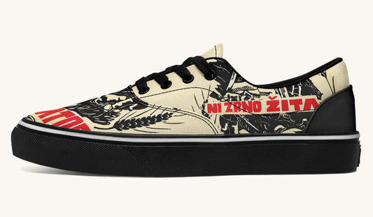 Not A Grain Of Wheat To The Occupier Classic Shoes - Jaded Lament