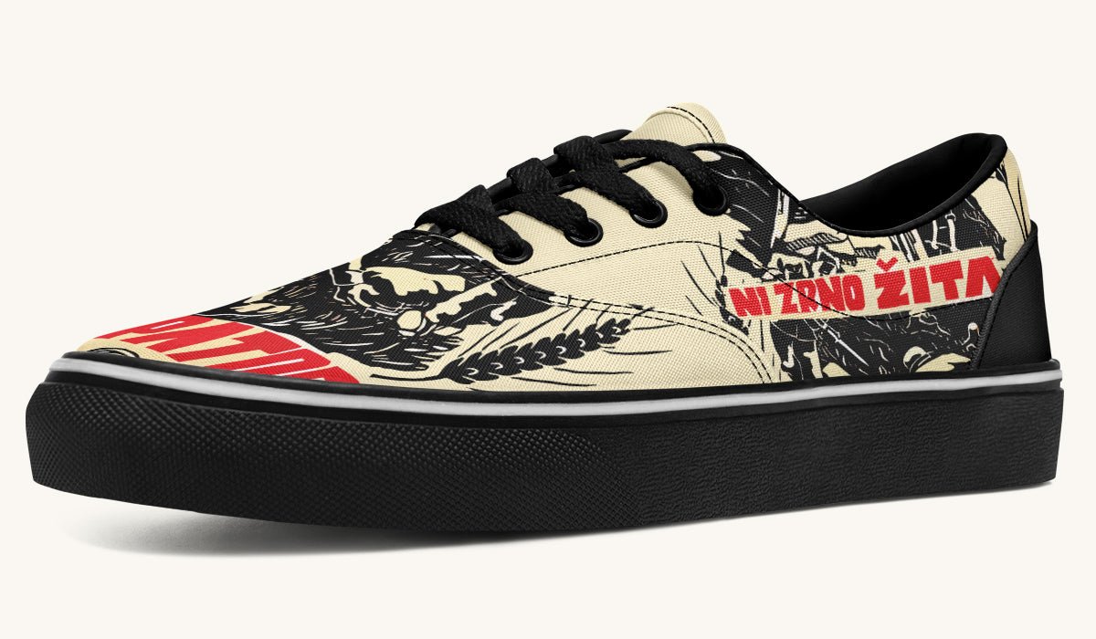 Not A Grain Of Wheat To The Occupier Classic Shoes - Jaded Lament