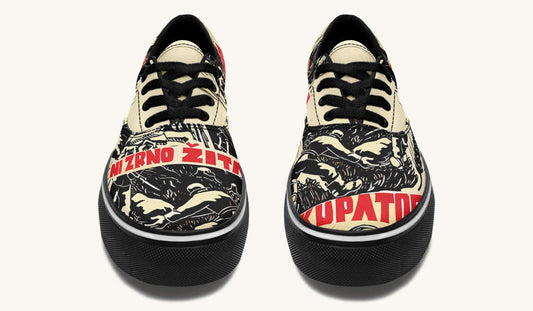 Not A Grain Of Wheat To The Occupier Classic Shoes - Jaded Lament