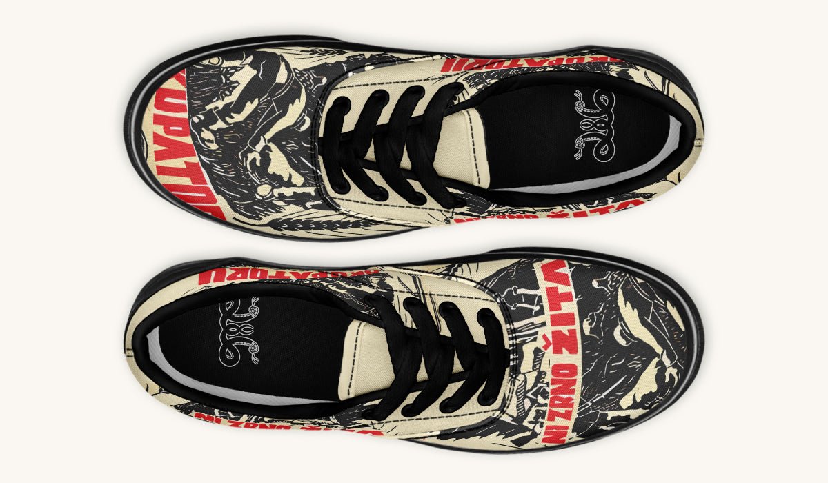 Not A Grain Of Wheat To The Occupier Classic Shoes - Jaded Lament