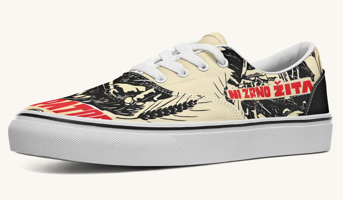 Not A Grain Of Wheat To The Occupier Classic Shoes - Jaded Lament