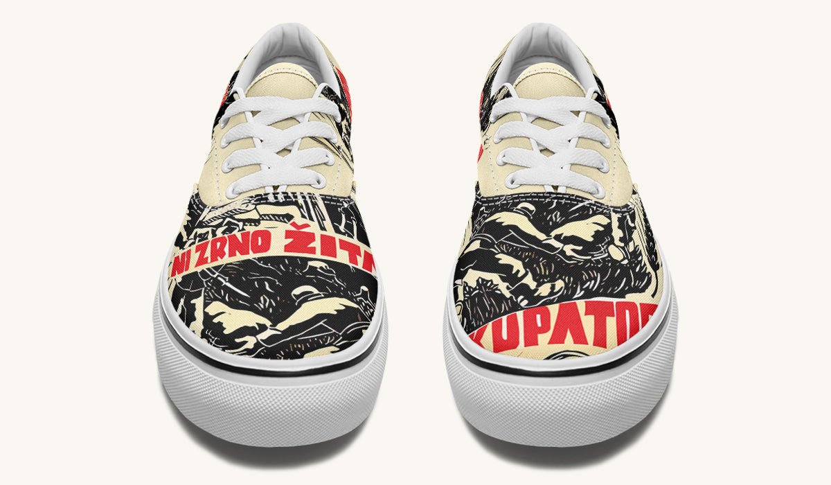 Not A Grain Of Wheat To The Occupier Classic Shoes - Jaded Lament