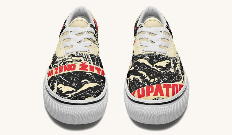 Not A Grain Of Wheat To The Occupier Classic Shoes - Jaded Lament