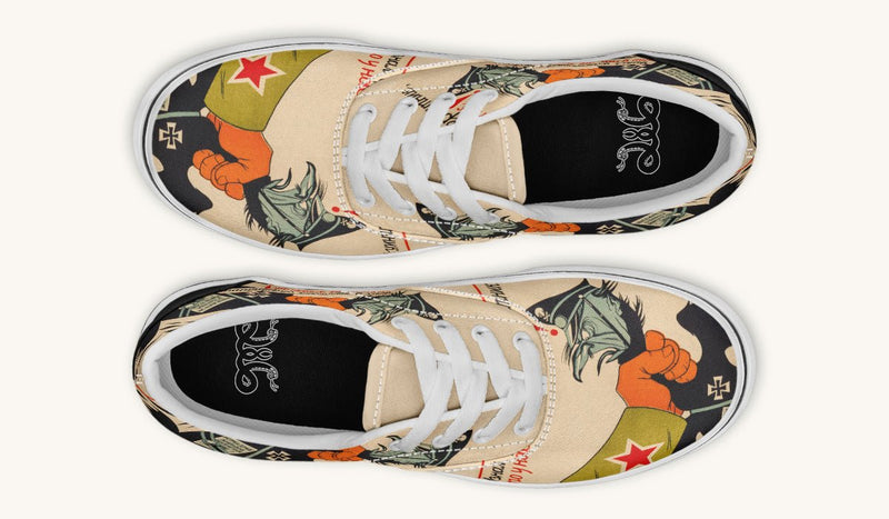 Not A Land Of Lambs Classic Shoes - Jaded Lament