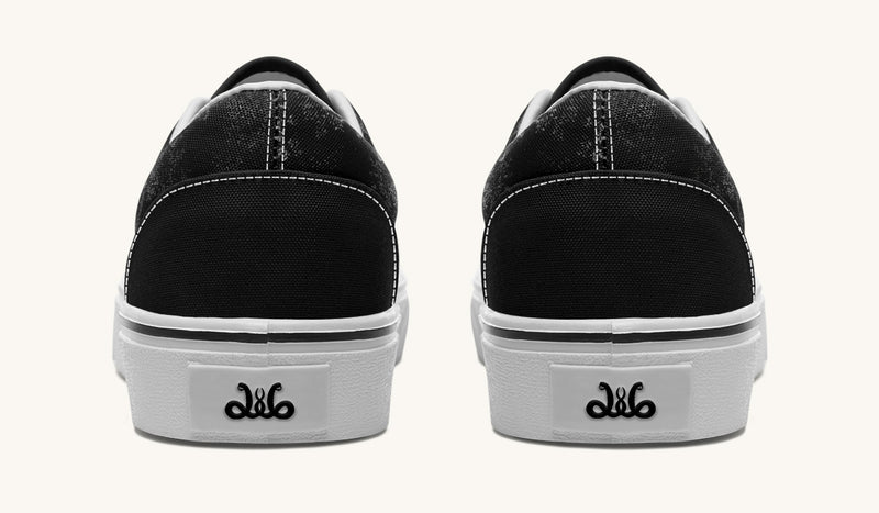 She Watched The Bones Sink Black Classic Shoes - Jaded Lament