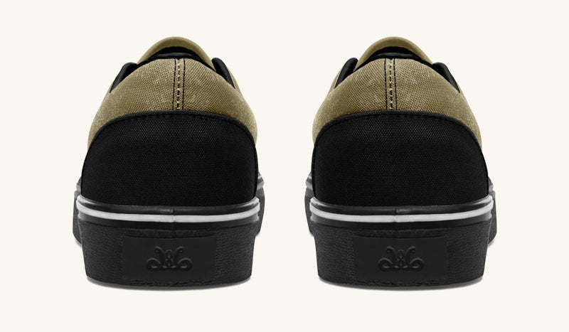 She Watched The Bones Sink Yellow Classic Shoes - Jaded Lament