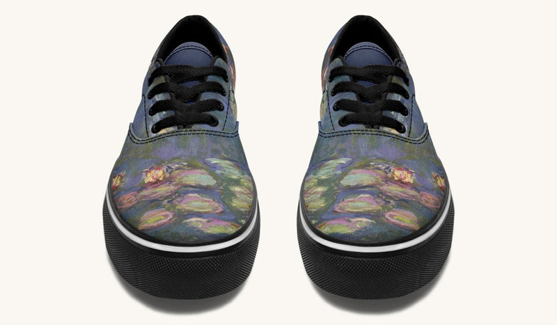 Stillness In Bloom Classic Shoes - Jaded Lament